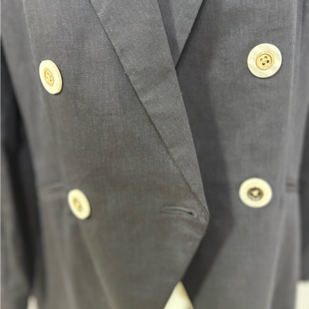 Veronica Beard Miller Linen Jacket  — Size 4 - Picture 4 of 10